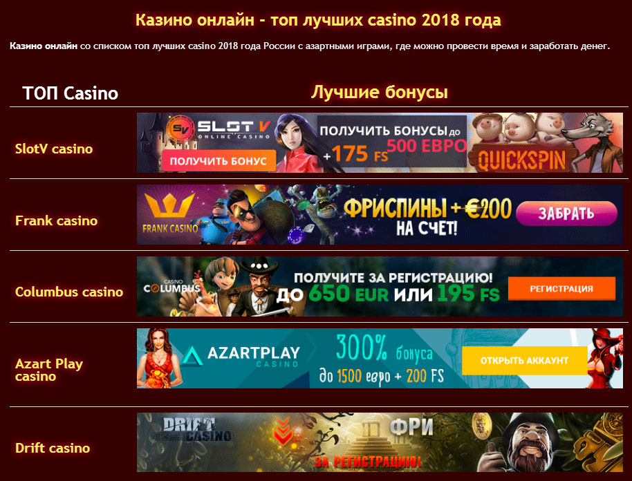 Лучшее онлайн казино украина на гривны