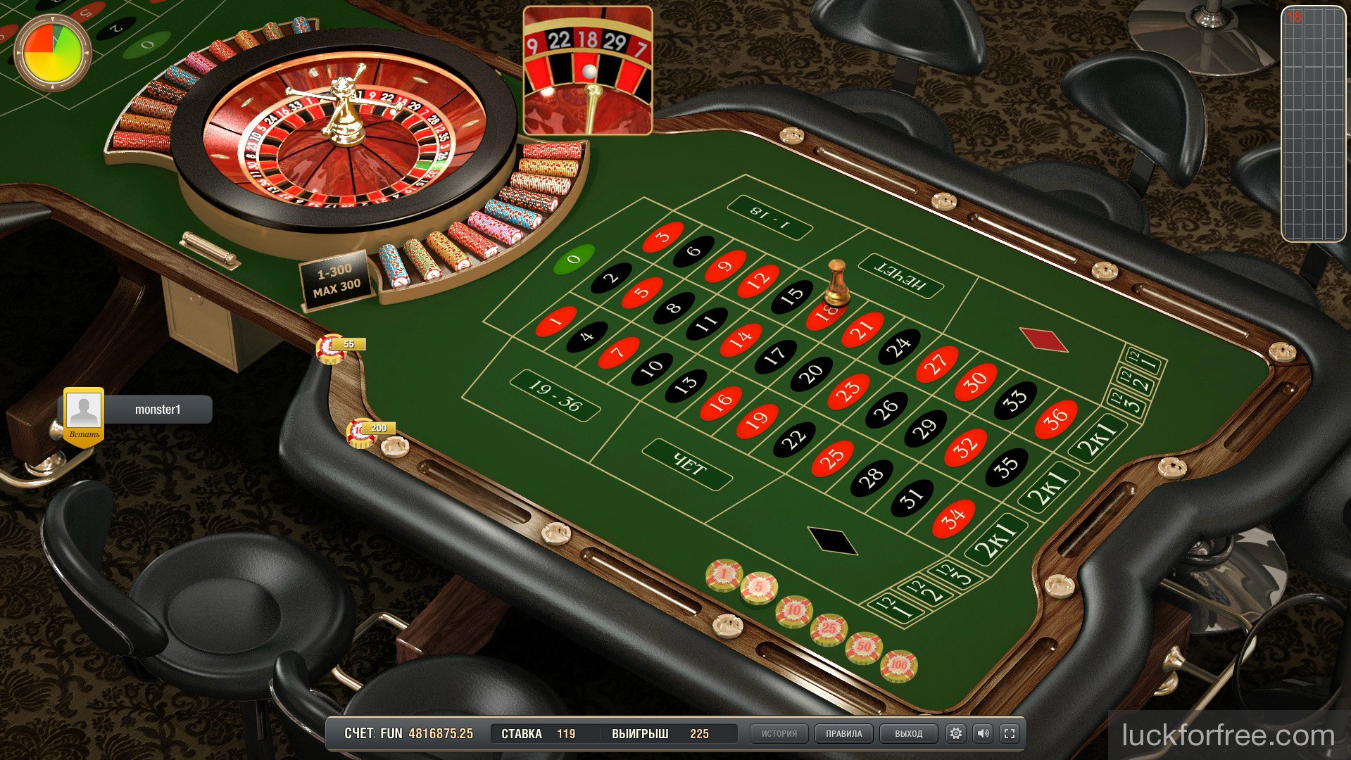 Онлайн казино рулетка на доллары